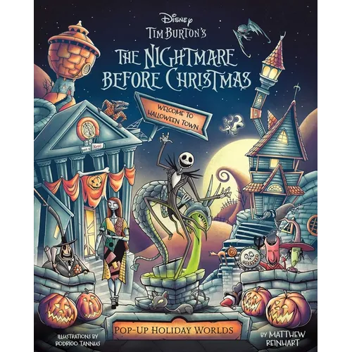 The Nightmare Before Christmas: Pop-Up Holiday Worlds - Hardcover