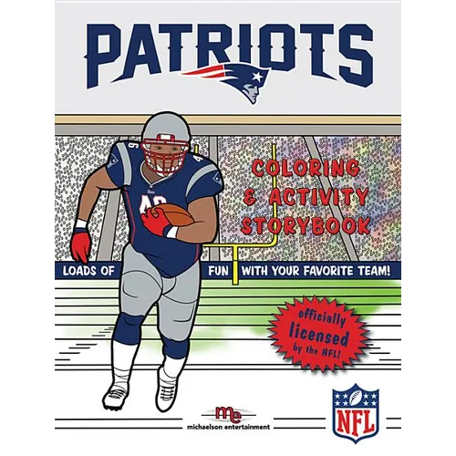 New England Patriots Coloring - Paperback