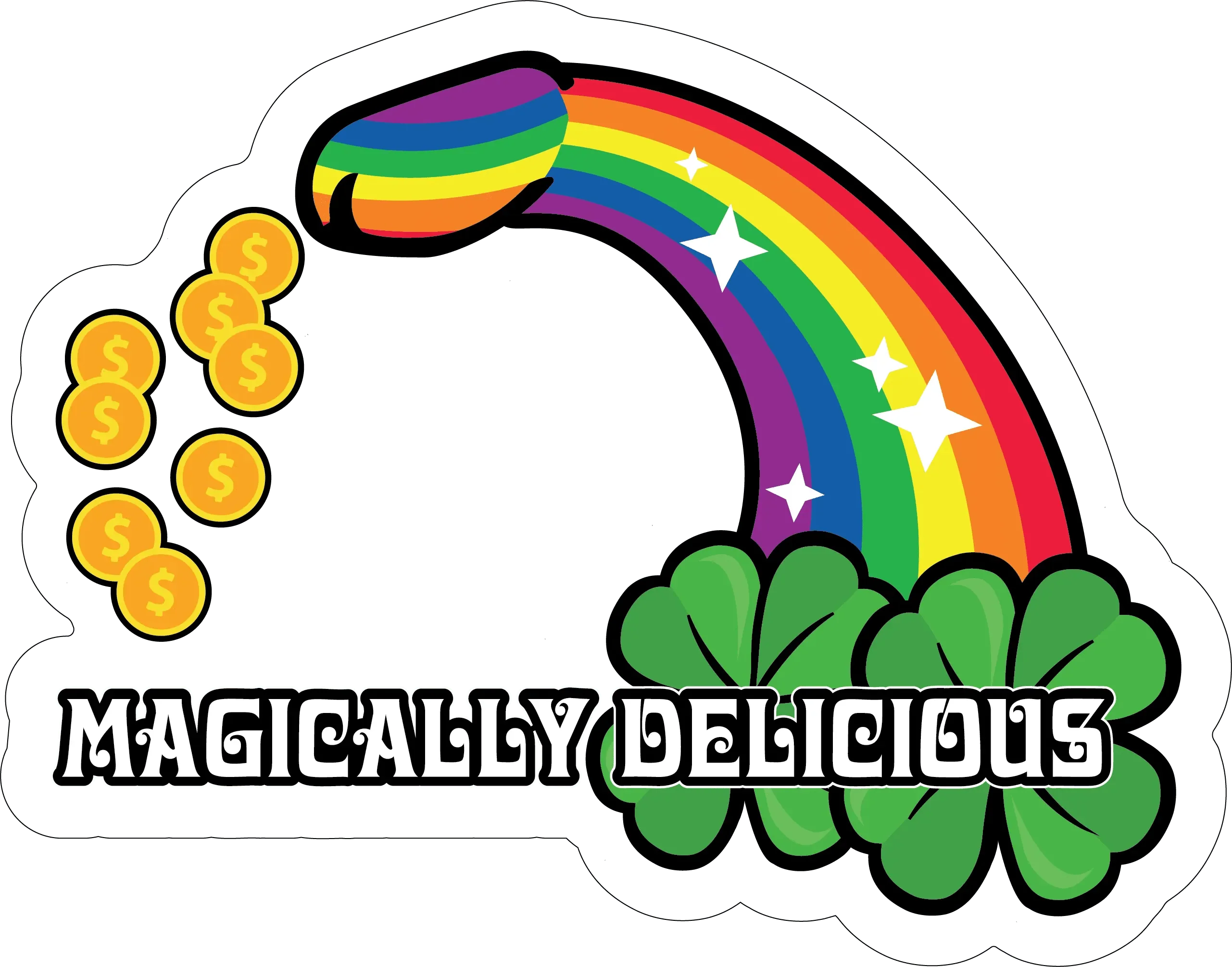 Magically Delicious - 4in Sticker
