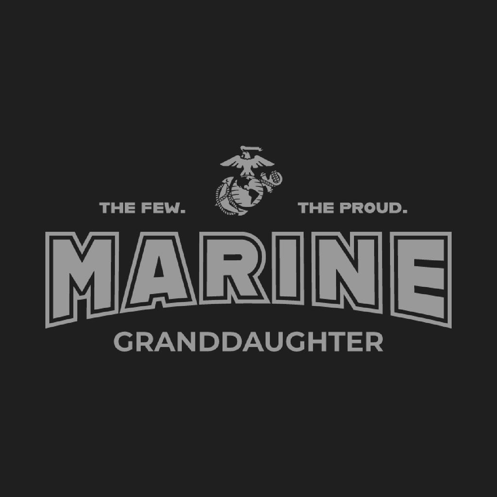 Marines Granddaughter Crewneck (Black)