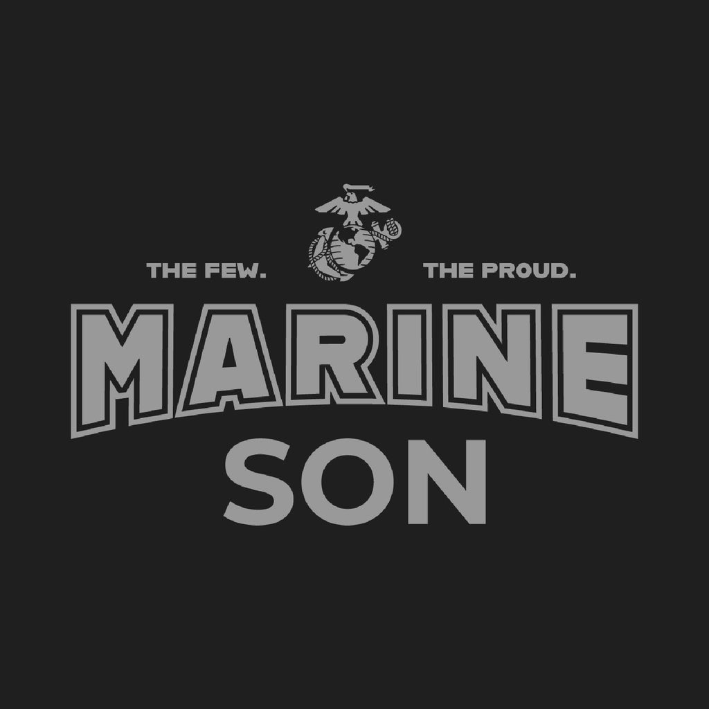 Marines Son Crewneck (Black)