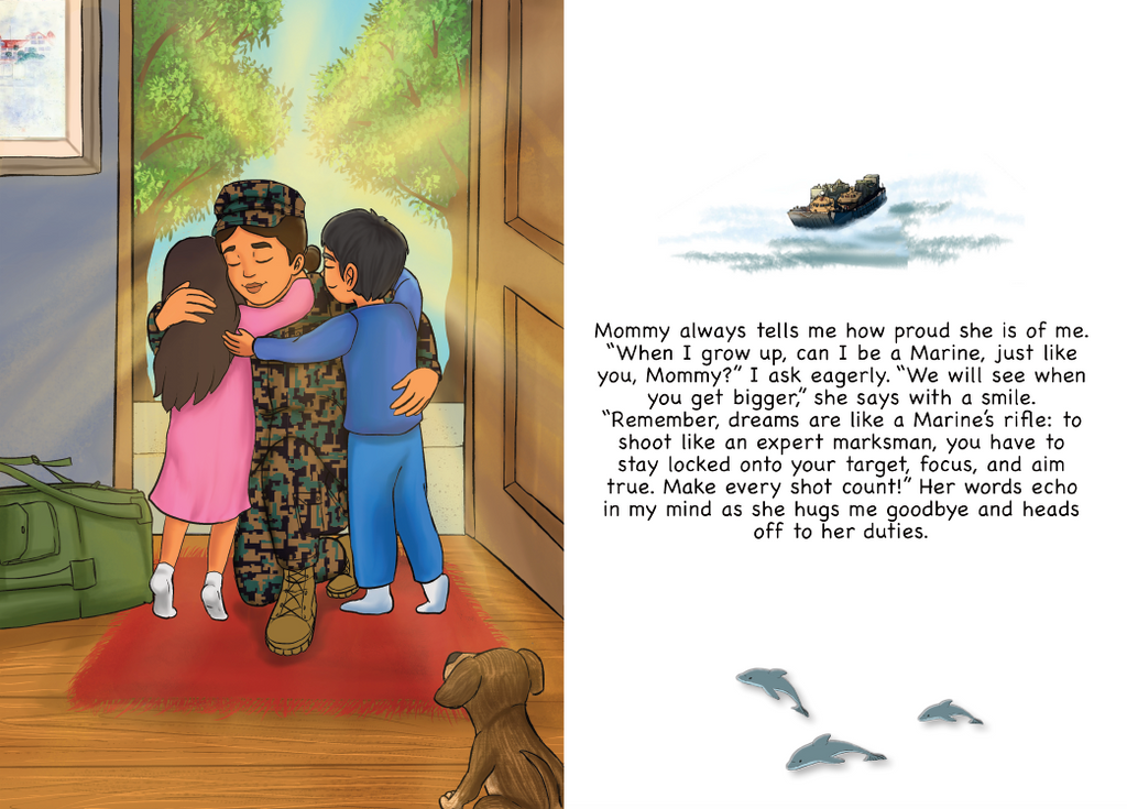 Marine Children's Book - My Mommy, My Marine
