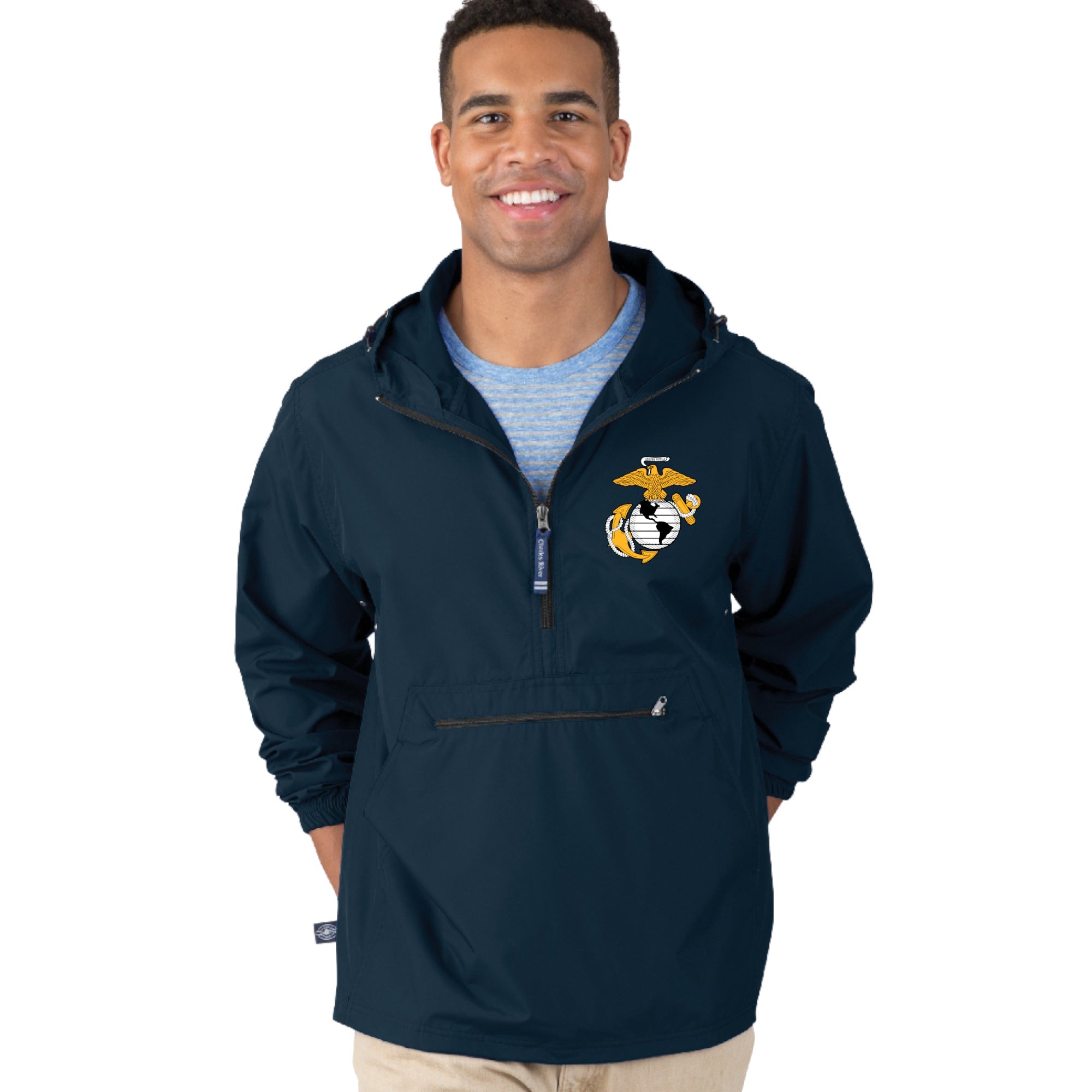 Marines EGA Pack-N-Go Pullover
