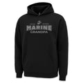 Marines Grandpa Hood (Black)