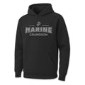 Marines Grandson Youth Hood (Black)