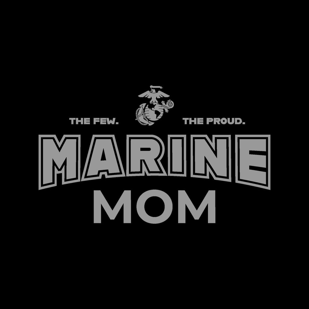 Marines Mom T-Shirt (Black)