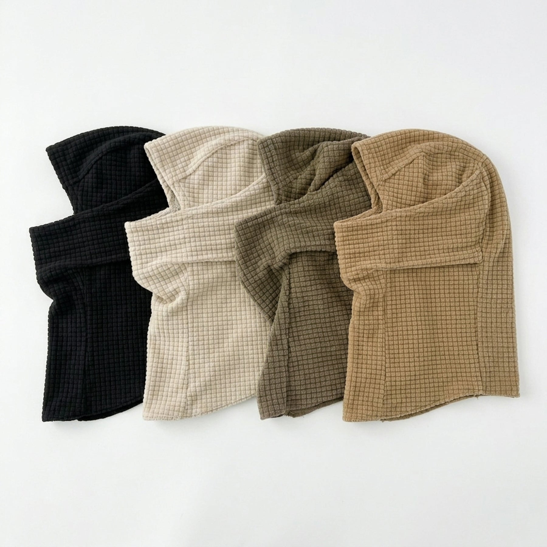 Grid Fleece Balaclava Hood
