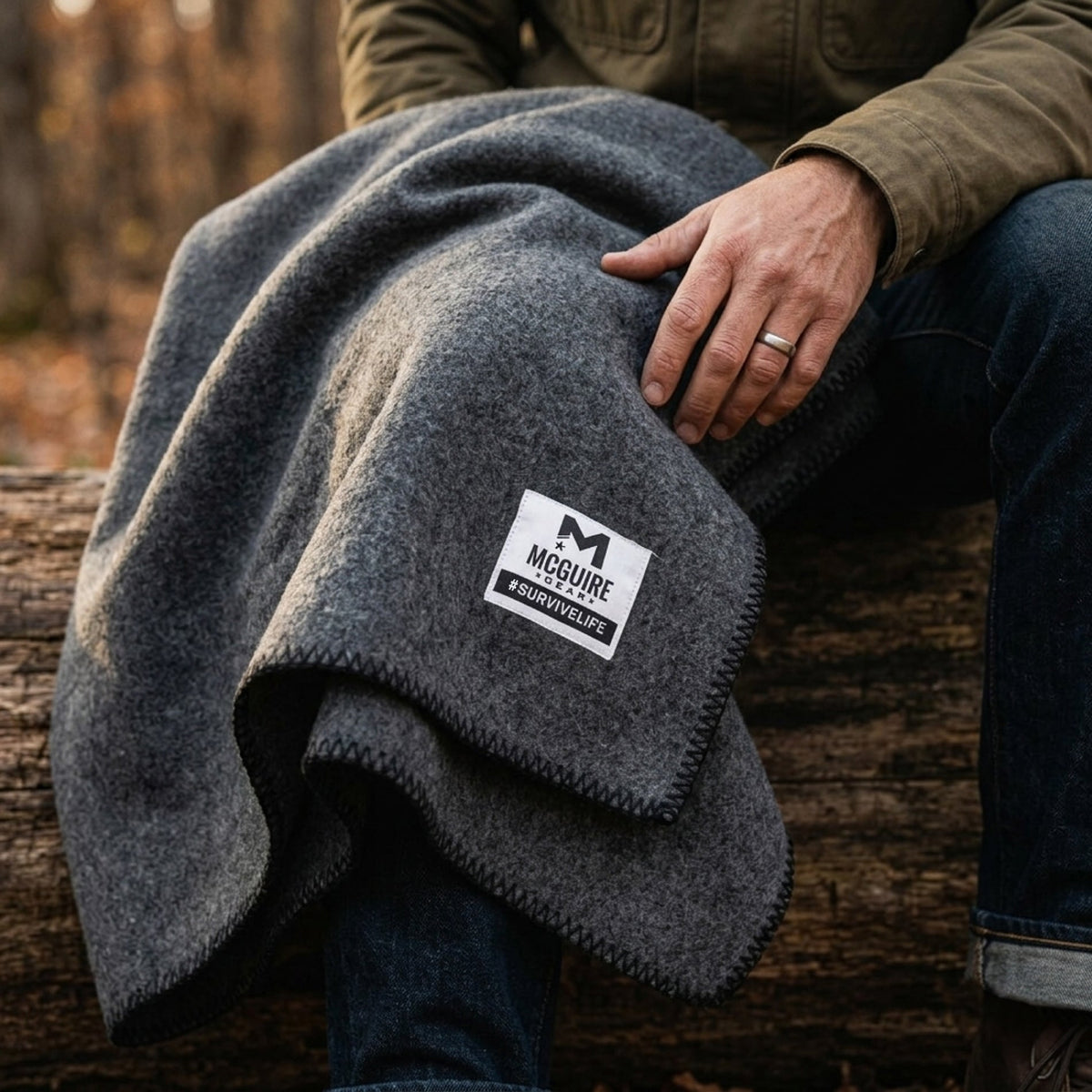 Camping Wool Blanket