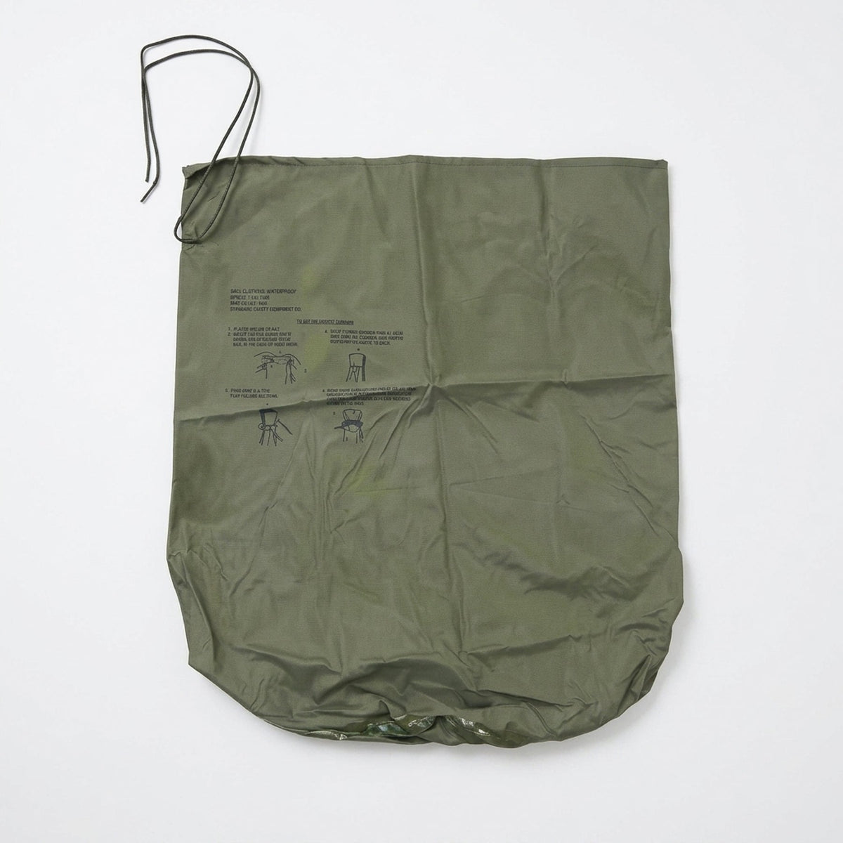Rubberized Waterproof Laundry Bag