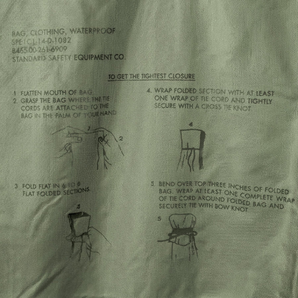 Rubberized Waterproof Laundry Bag
