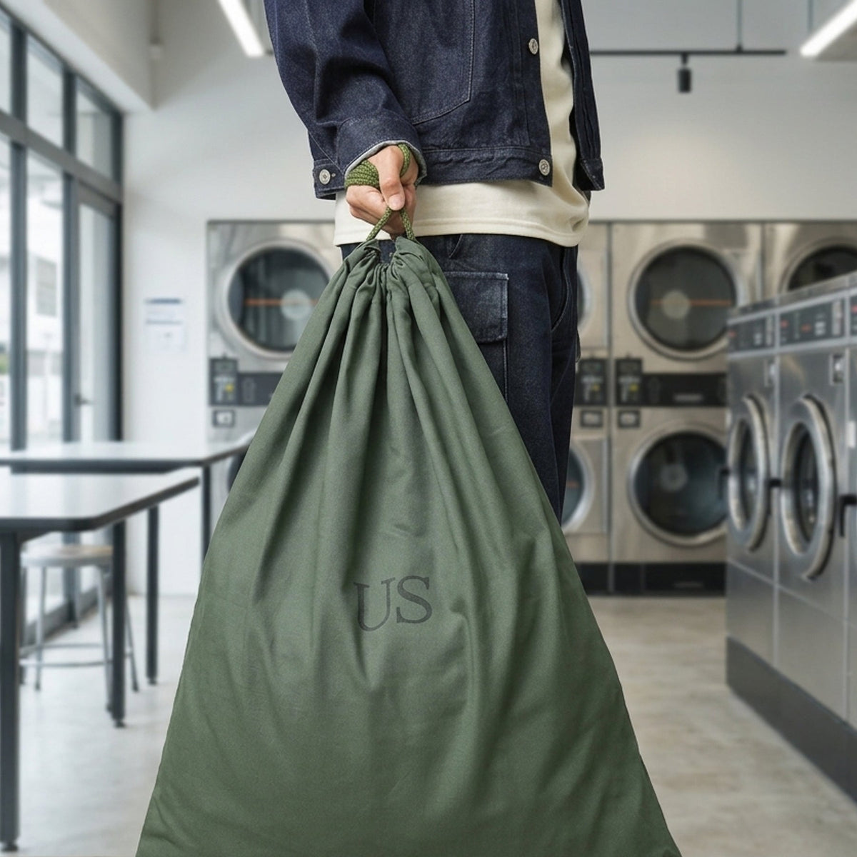 GI US Military Barracks Bag - OD
