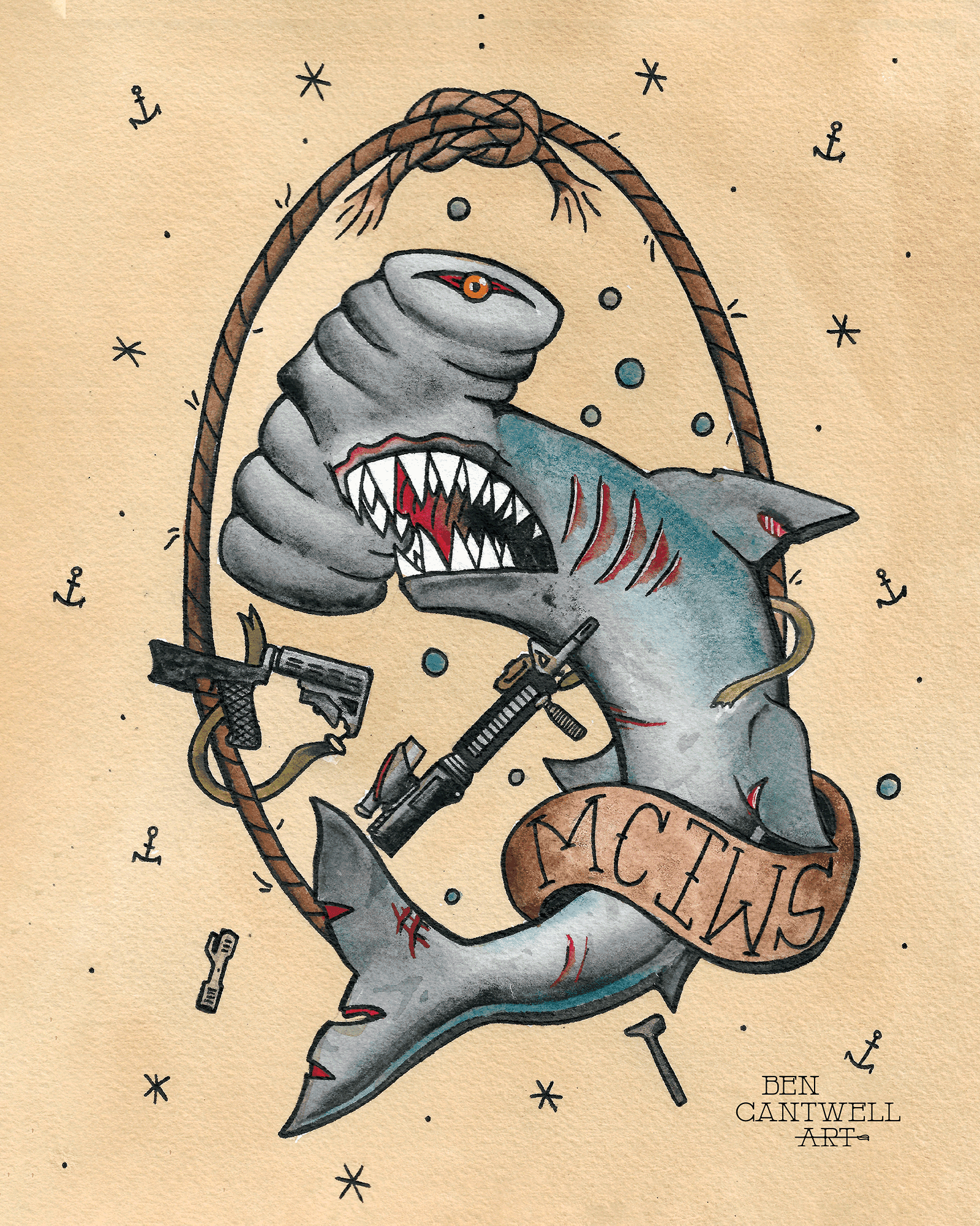 MICWS Water Survival Shark
