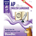 AP English Language Cram Kit: Better than the textbook you never read. - Paperback