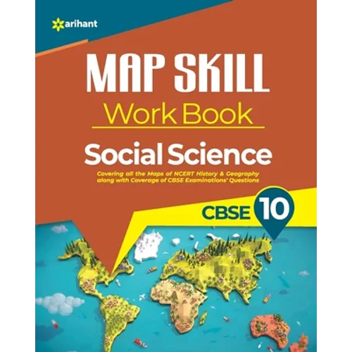 Map Skill Work Book CBSE 10th - Paperback
