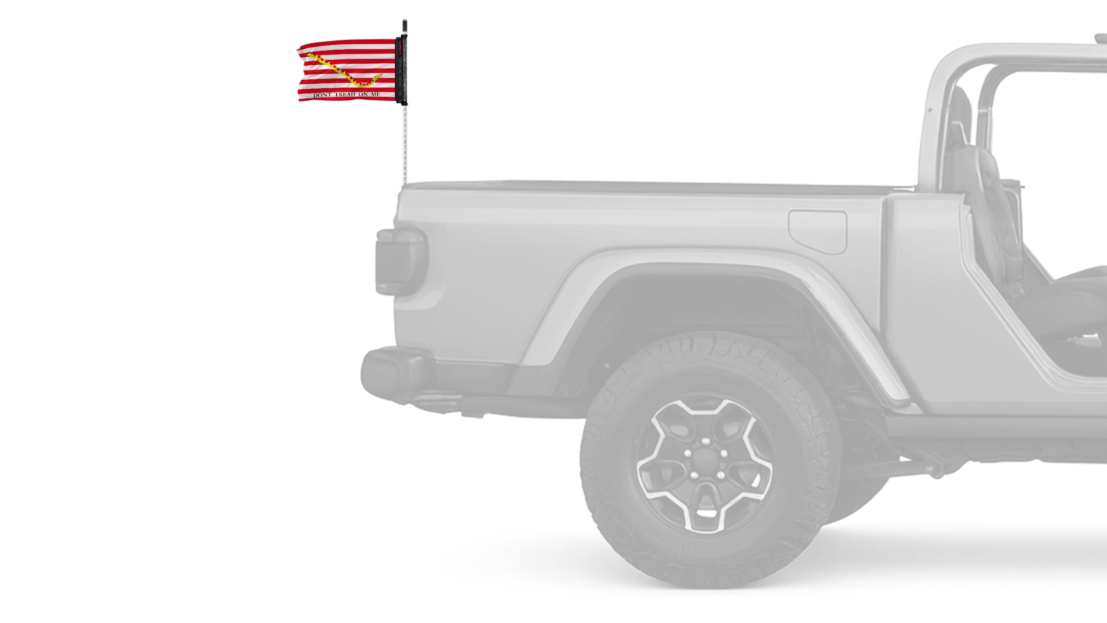 1st Navy Jack 12"x18" Forever Wave Flag for Jeep Wrangler JK 2-Door 2007-2018