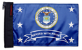 Air Force Served With Pride 12"x18" Forever Wave Flag for Jeep Wrangler JLU 4-Door 2018-Present