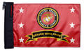 Marines Served With Pride 12"x18" Forever Wave Flag