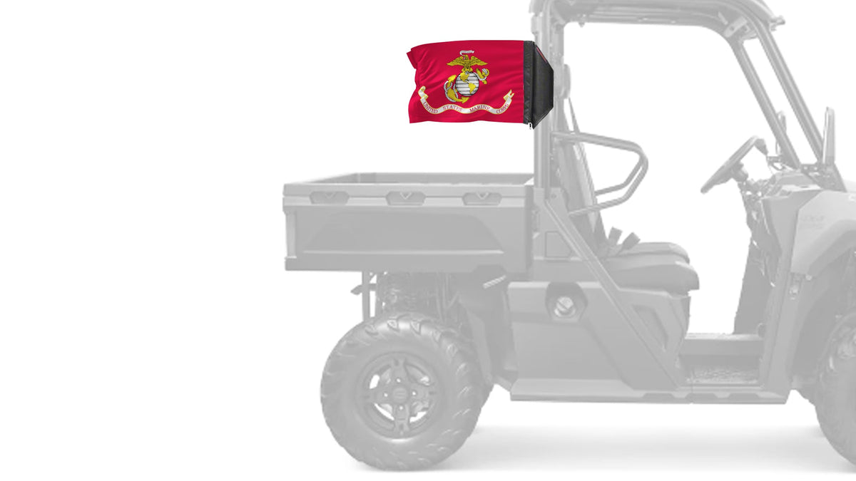 Marines 12"x18" Forever Wave Flag