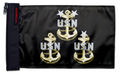 Navy Chief Petty Officers 12"x18" Forever Wave Flag