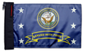 Navy Served With Pride 12"x18" Forever Wave Flag