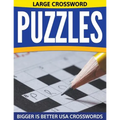 Large Crossword Puzzles: Bigger Is Better USA Crosswords - Paperback