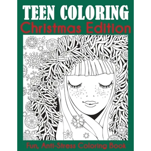 Teen Coloring Christmas Edition - Paperback