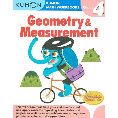 Kumon Grade 4 Geometry and Measurement - Paperback