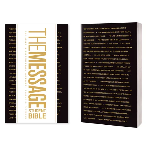 The Message Student Bible (Softcover) - Paperback