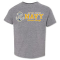 Navy Toddler Full Chest T-Shirt