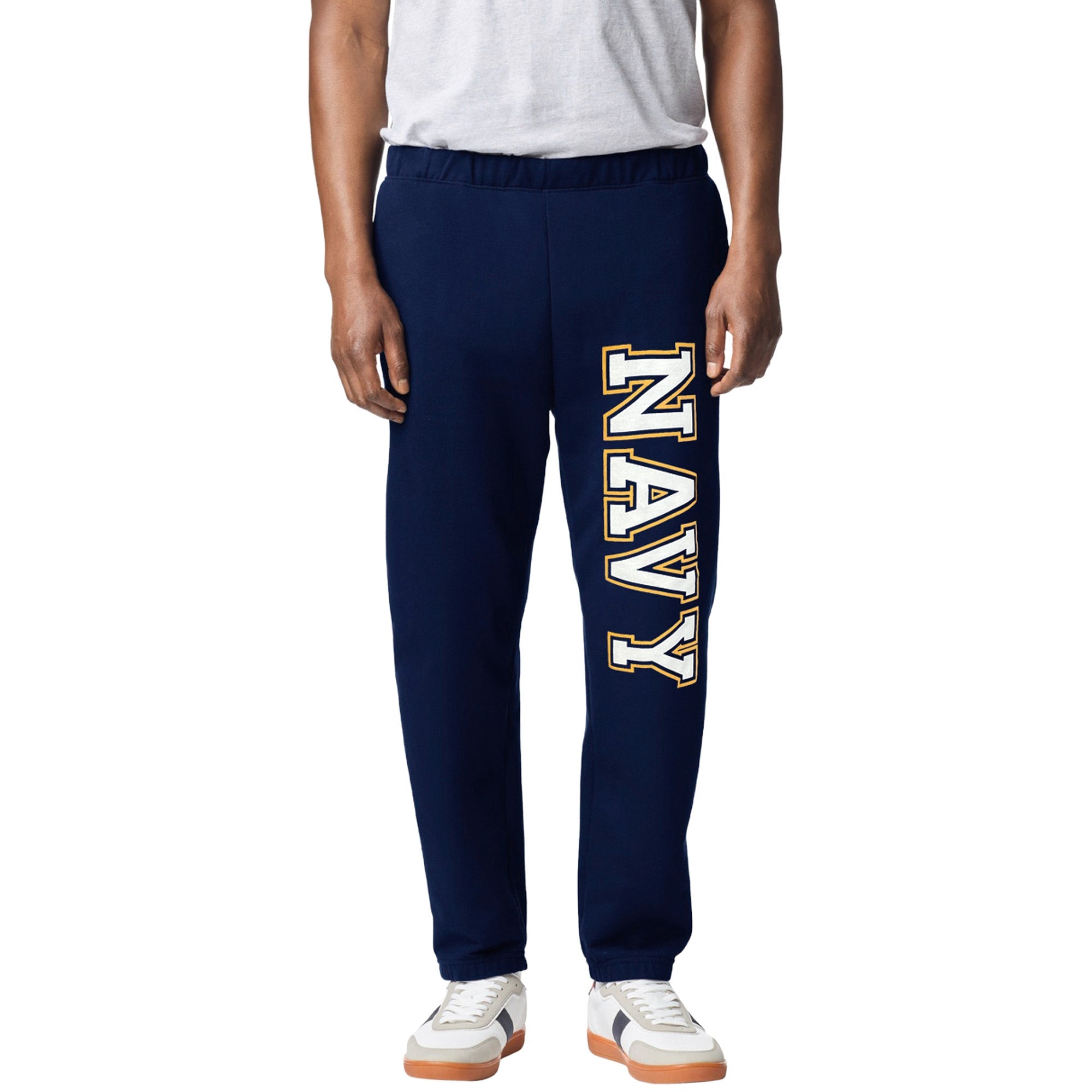 Navy Bold Block Sweatpant