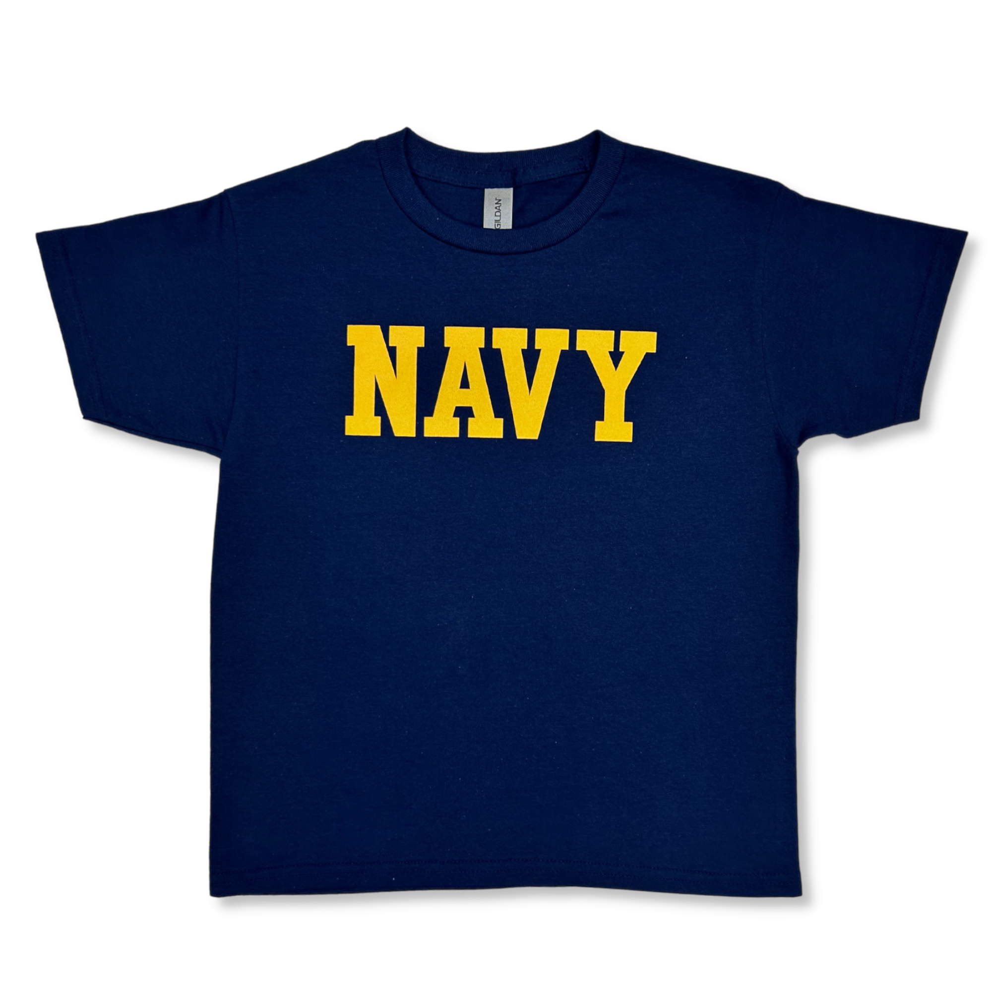 Navy Youth Logo Core T-Shirt (Navy)
