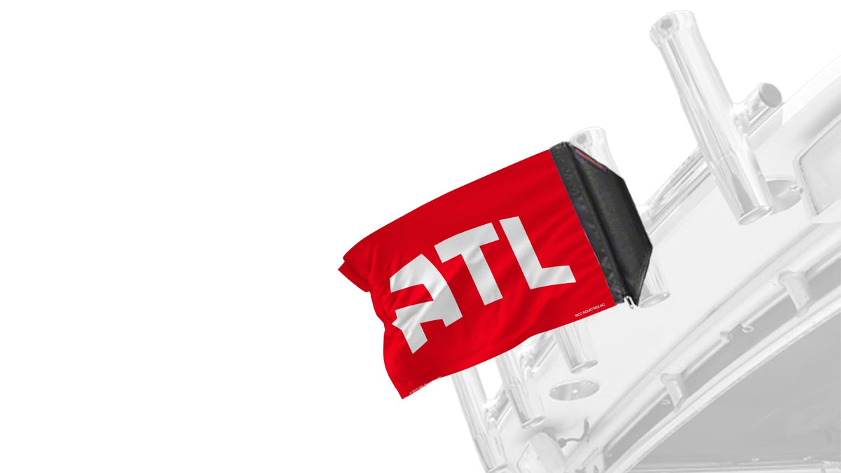 Atlanta Hawks 11"x17" Forever Wave Flag for Boats