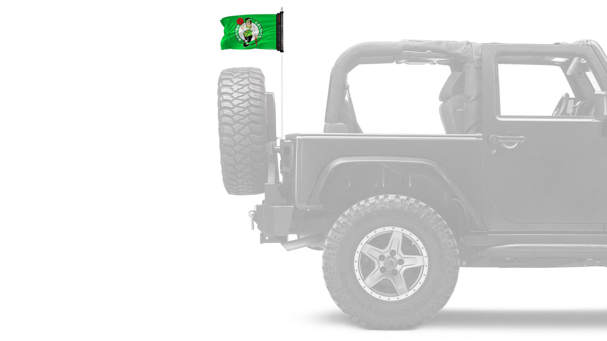 Boston Celtics 11"x17" Forever Wave Flag