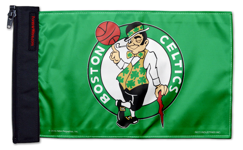 Boston Celtics 11"x17" Forever Wave Flag for Bronco