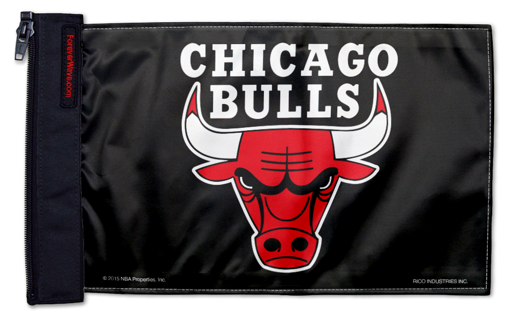 Chicago Bulls 11"x17" Forever Wave Flag for Boats