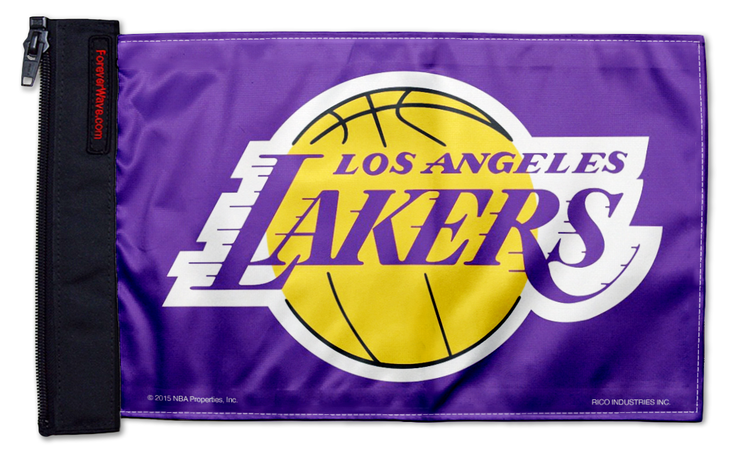 Los Angeles Lakers 11"x17" Forever Wave Flag