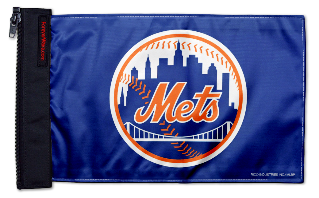 New York Mets 11"x17" Forever Wave Flag