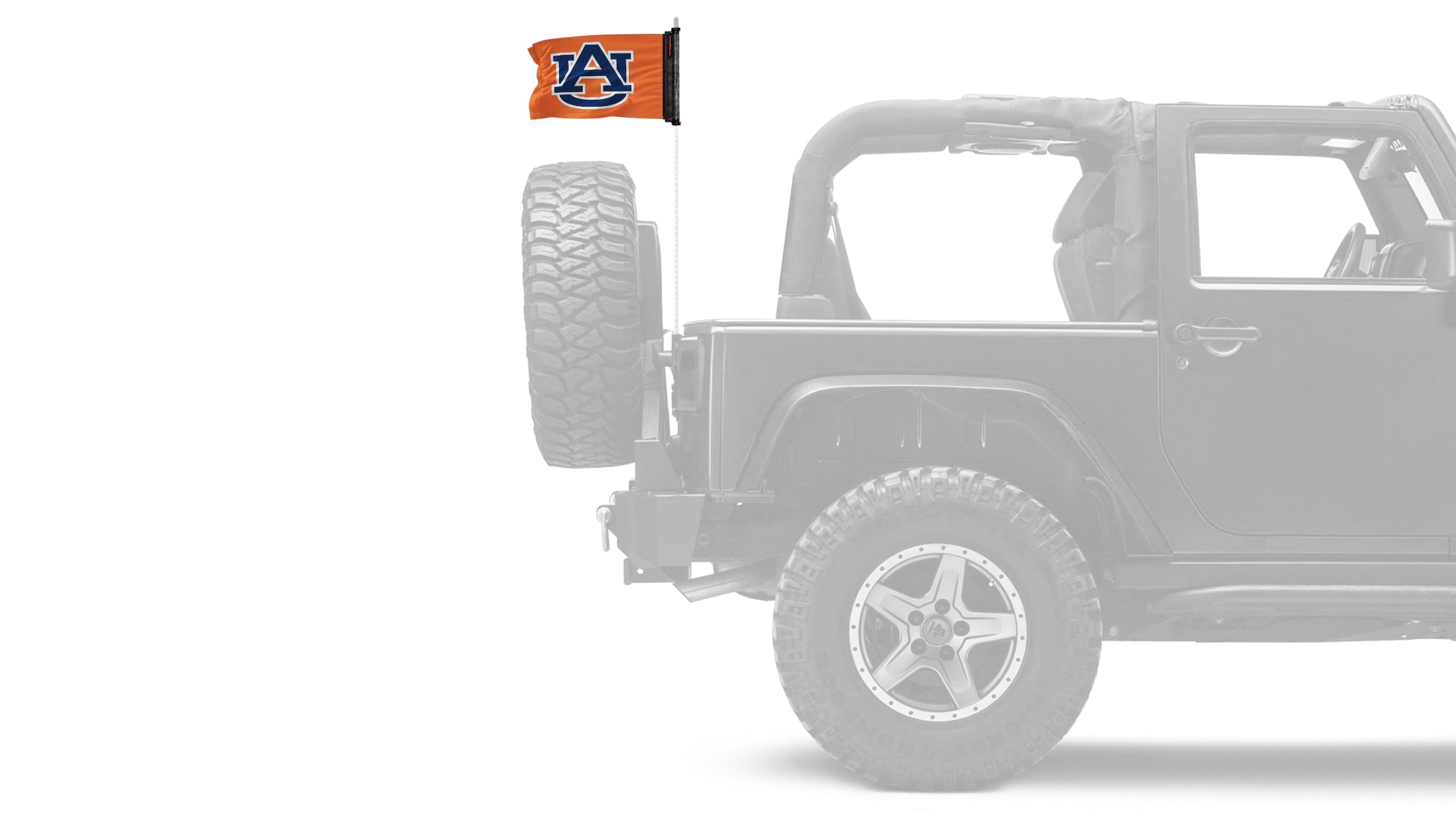 Auburn 11"x17" Forever Wave Flag