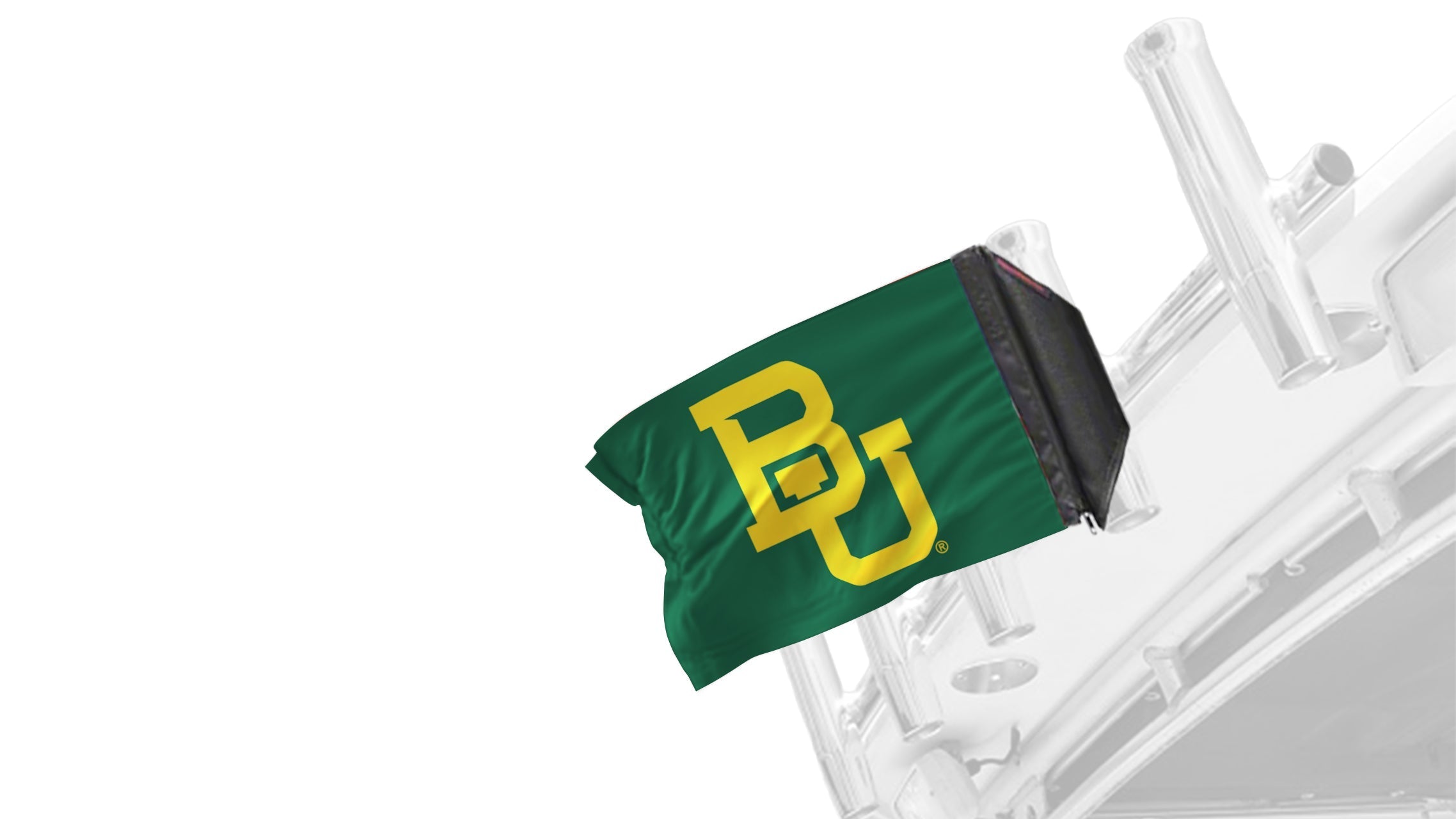 Baylor 11"x17" Forever Wave Flag for Boats