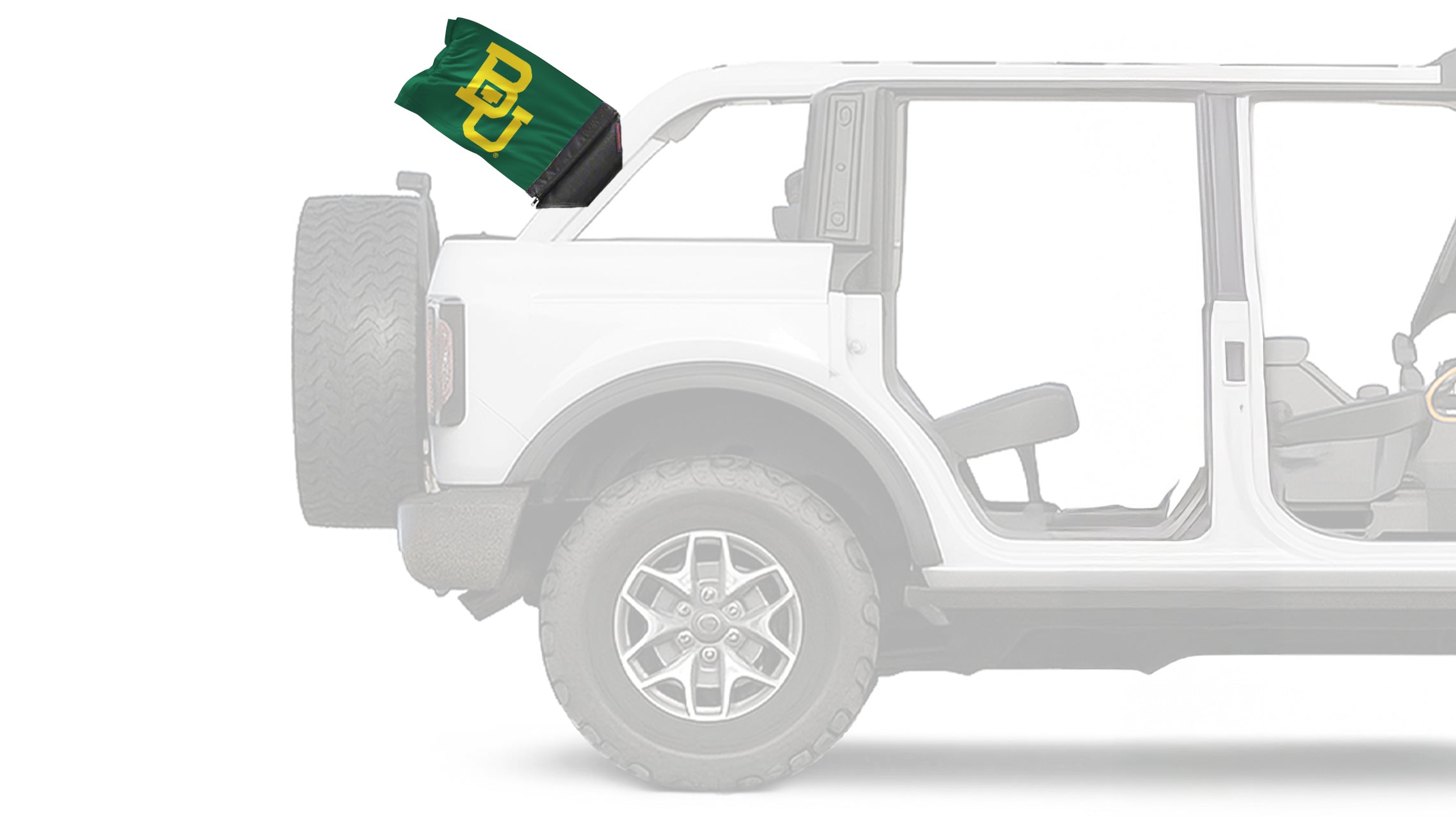 Baylor 11"x17" Forever Wave Flag