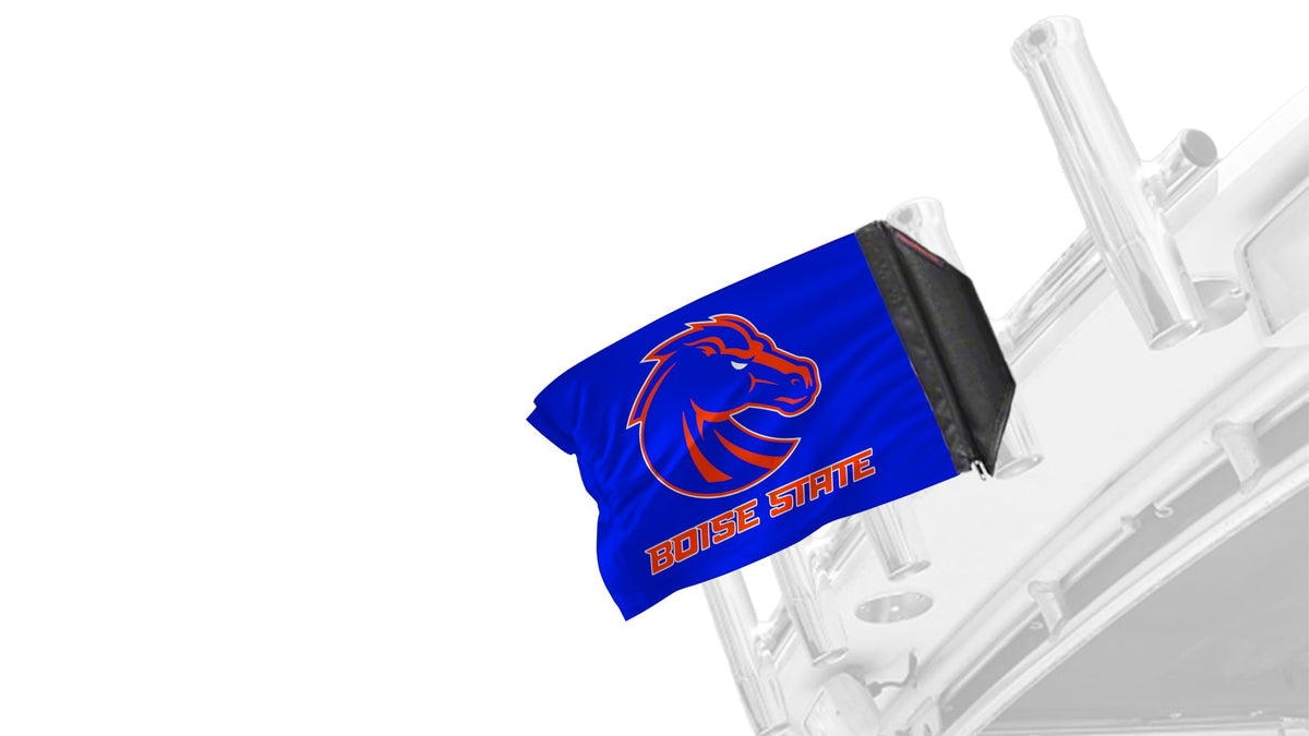 Boise State 11"x17" Forever Wave Flag for Boats