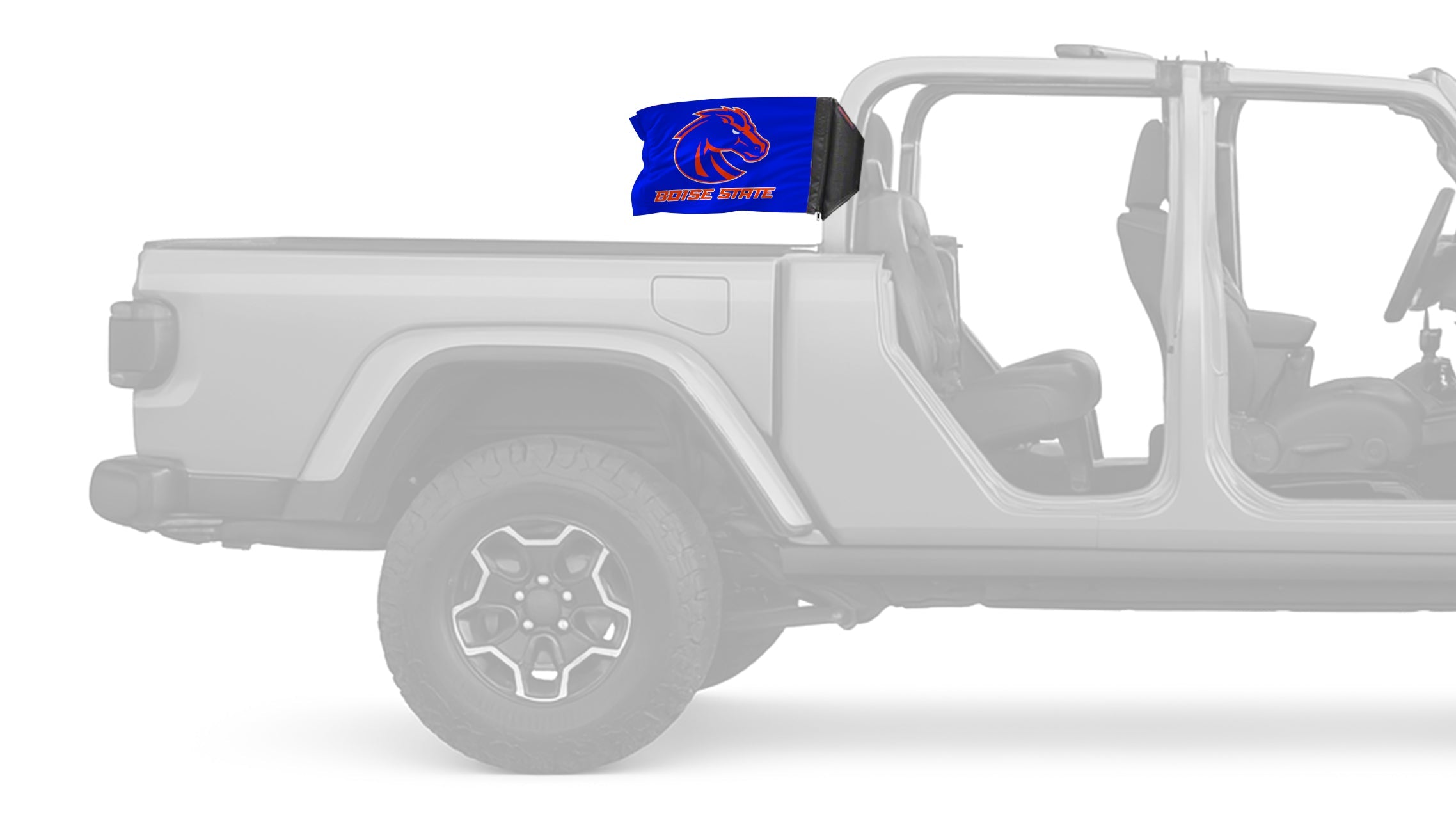Boise State 11"x17" Forever Wave Flag