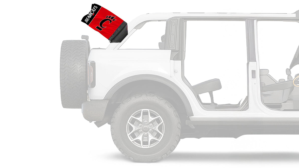 Cincinnati Bearcats 11"x17" Forever Wave Flag