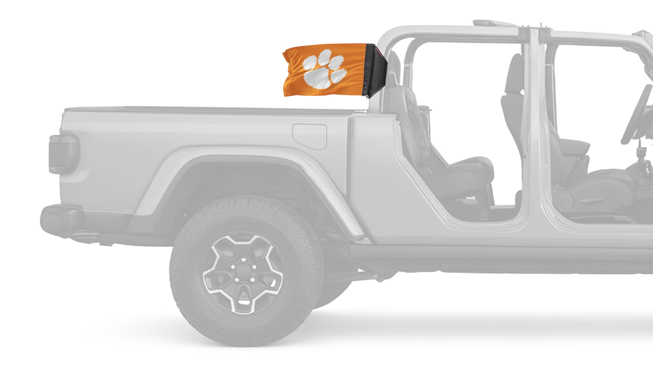 Clemson 11"x17" Forever Wave Flag