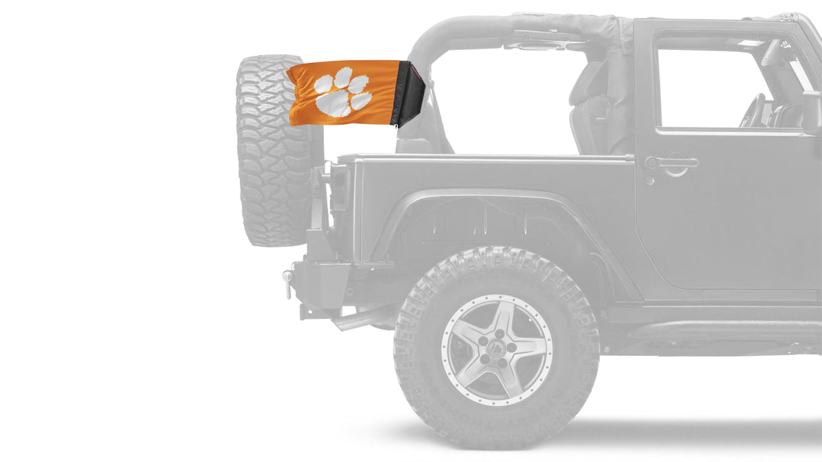 Clemson 11"x17" Forever Wave Flag