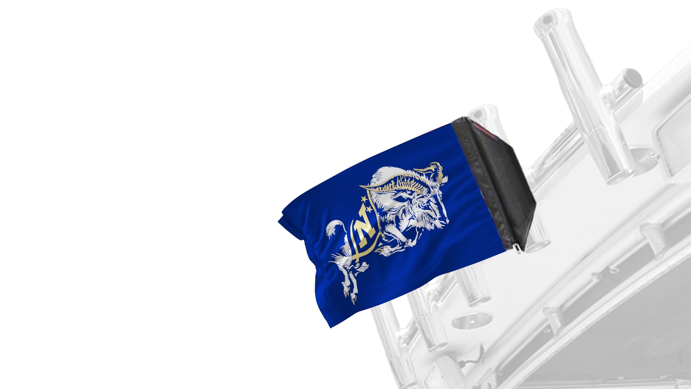 Naval Academy 11"x17" Forever Wave Flag