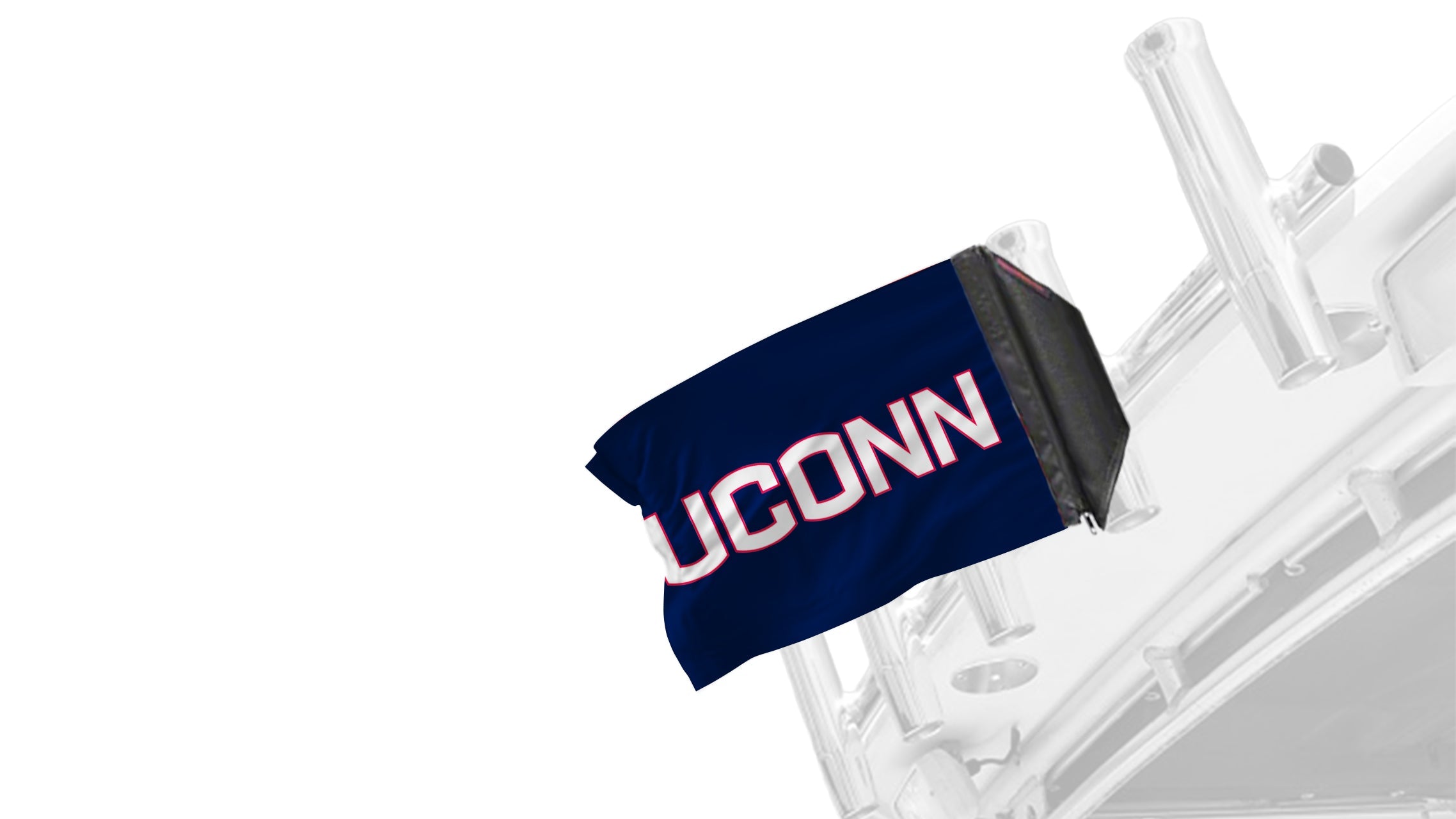 Connecticut UCONN 11"x17" Forever Wave Flag