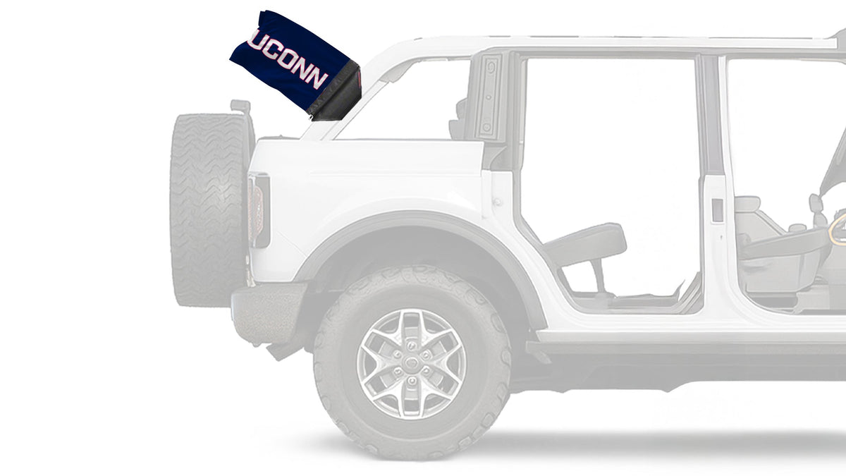 Connecticut UCONN 11"x17" Forever Wave Flag