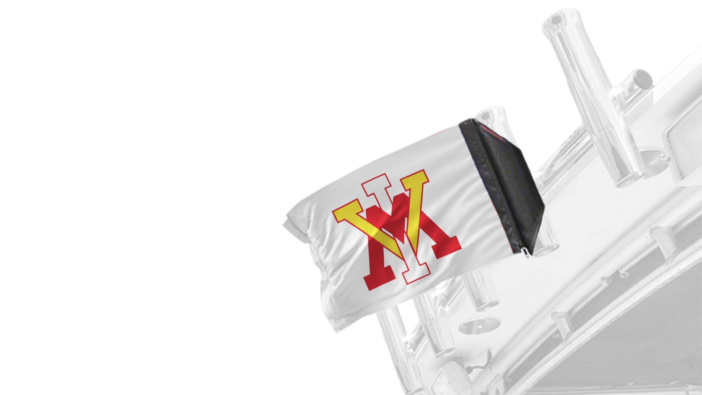 VMI 11"x17" Forever Wave Flag