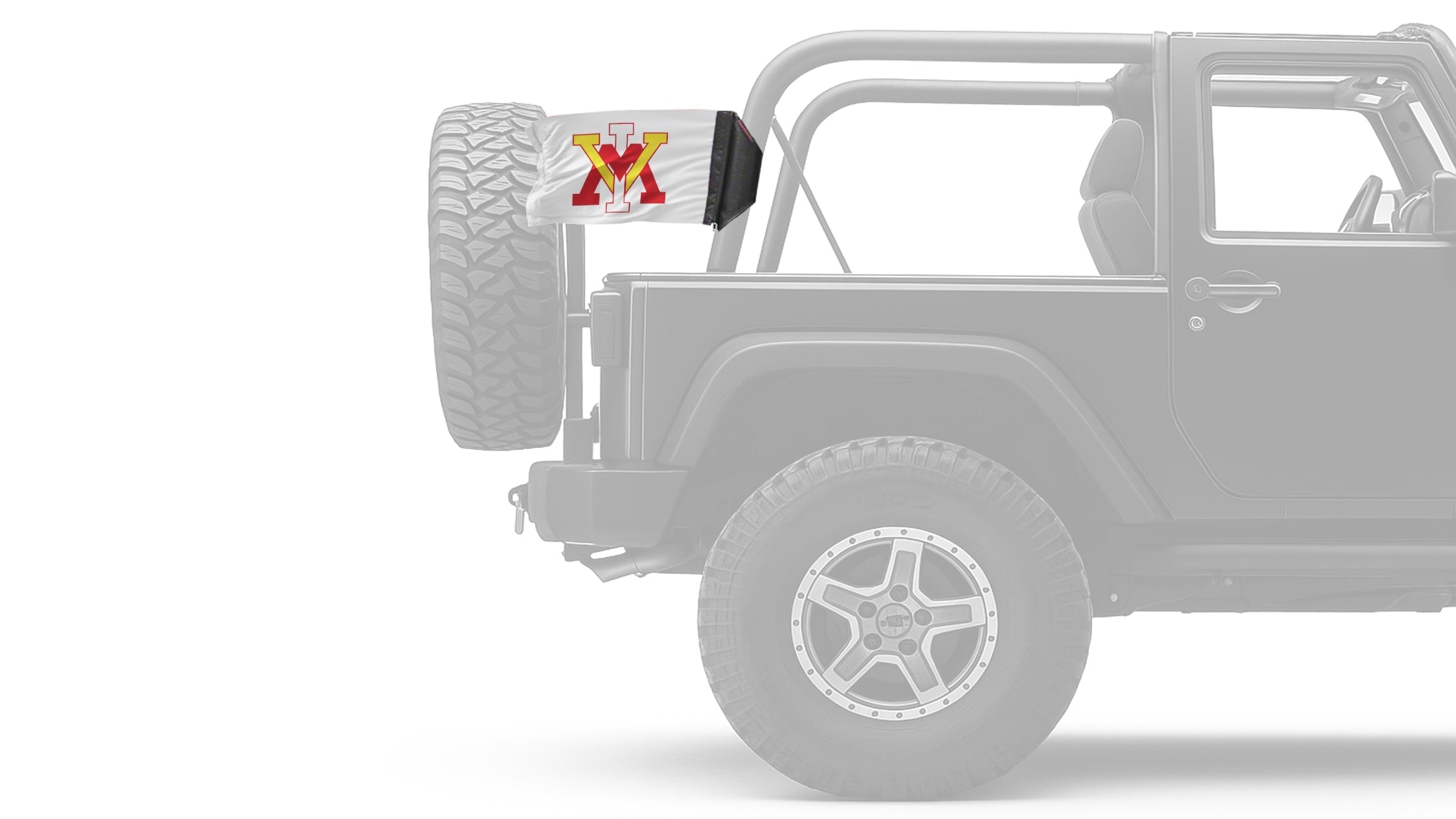 VMI 11"x17" Forever Wave Flag for Jeep Wrangler TJ 1996-2006